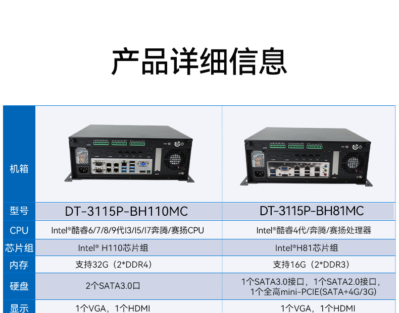 桌面式工控机,酷睿6/7/8/9代工控上位机,DT-3115P-BH110MC .jpg