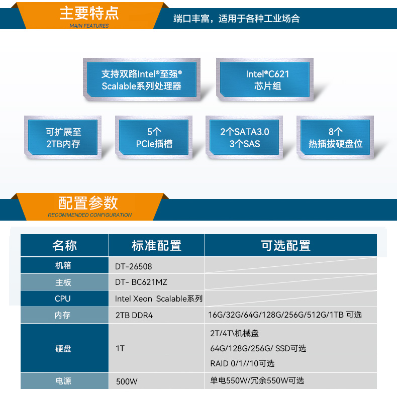 高性能至强工控服务器,550W冗余电源,工业级计算机,DT-26508-BC621MZ.jpg